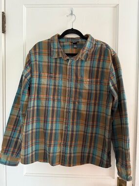Cotopaxi Plaid Flannel Shirt Heavy